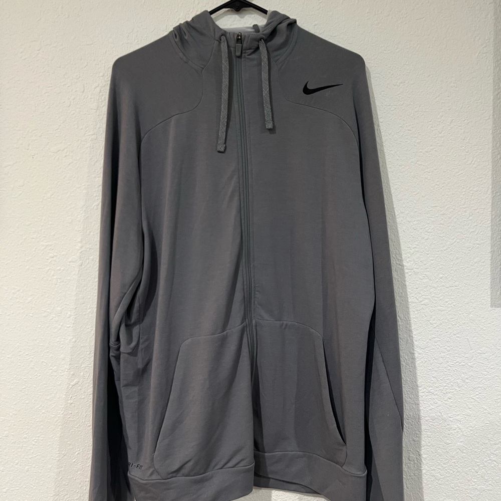 Nike Men's Charcoal Full-Zip Jacket